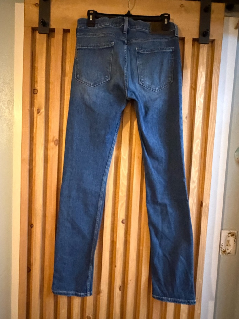 Paige Jeans Mens Medium Blue Federal Slim Straight Fit